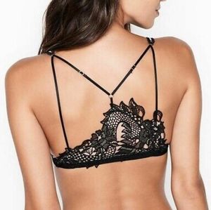 NEW Victorias Secret SEXY Dragon Lace LUXE Bralette XL